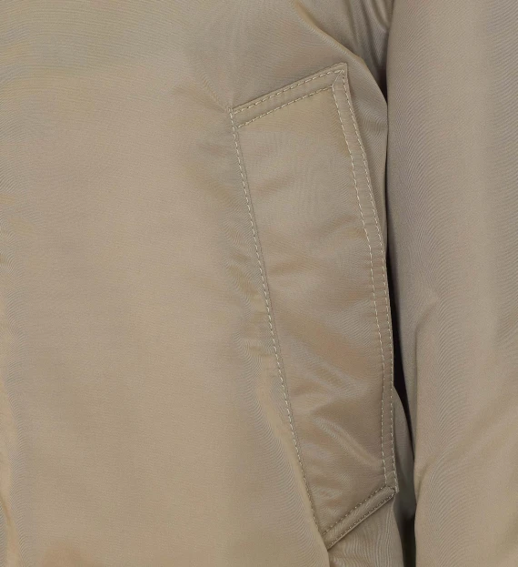 Beige cropped jacket Bottega Veneta