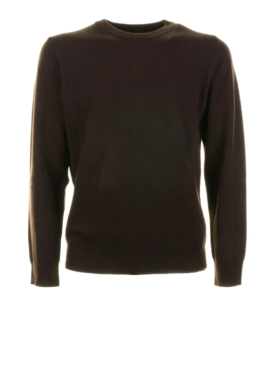 Maglia girocollo ebano uomo