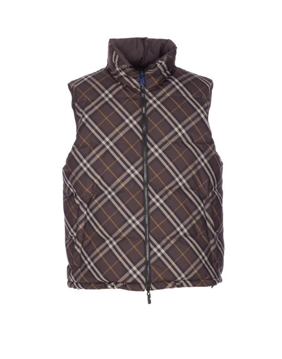 CHECK REVERSIBLE PADDED VEST