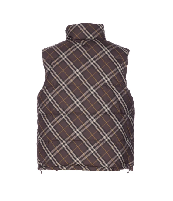 CHECK REVERSIBLE PADDED VEST