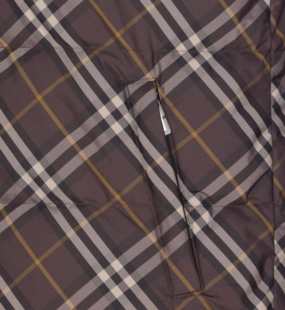 CHECK REVERSIBLE PADDED VEST