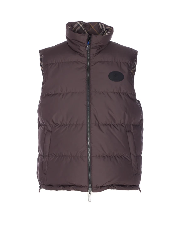 CHECK REVERSIBLE PADDED VEST