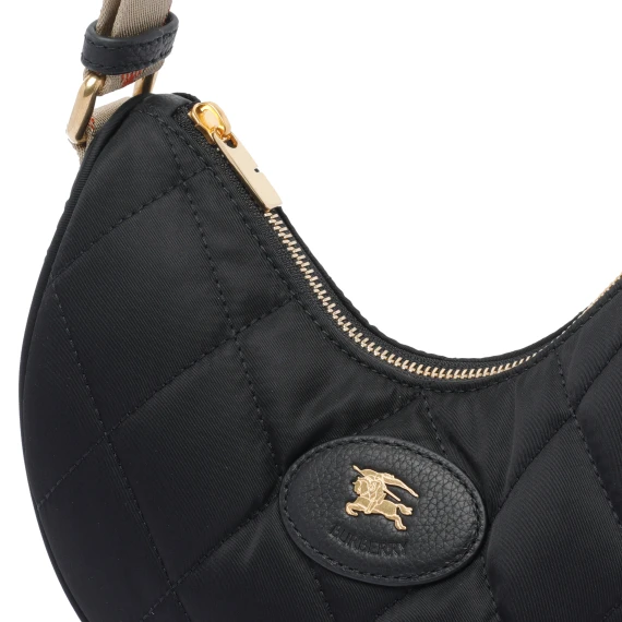 Black Horseshoe Crossbody Bag