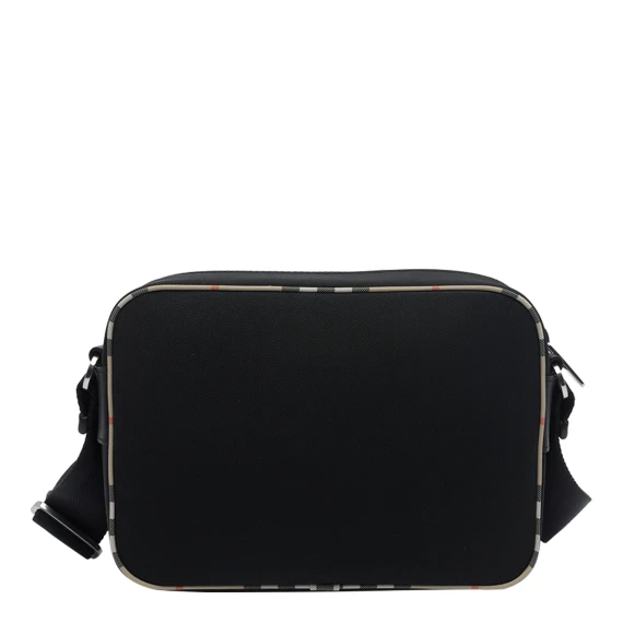 Check Trim Shoulder Bag