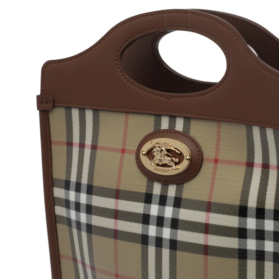 Archive Beige Mini Pocket Handbag
