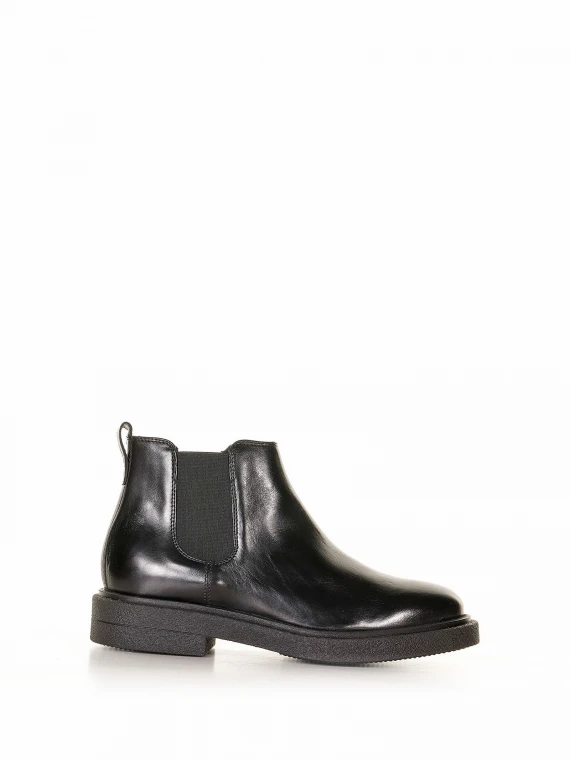 Brook low leather ankle boot