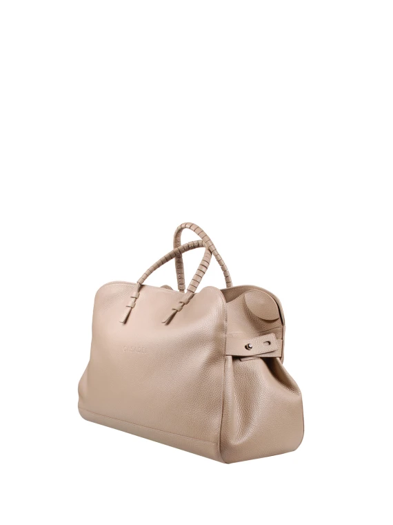 Park Avenue Shopping bag dove gray leather