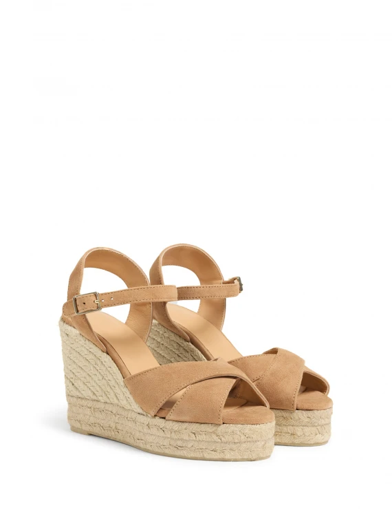 Blaudell espadrilles in suede with wedge
