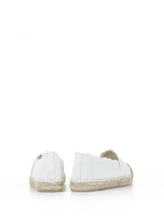 Espadrillas slip on Kampala bianco