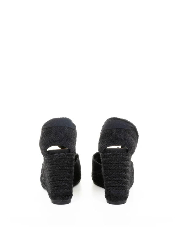 Carina Organic Cotton Espadrilles with Ribbon Closure
