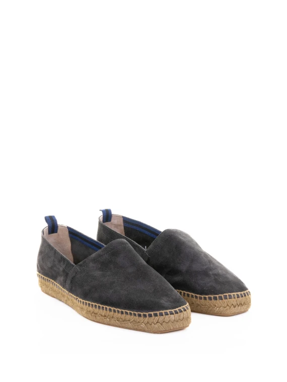 Espadrilles Pablo camping style in suede with jute sole