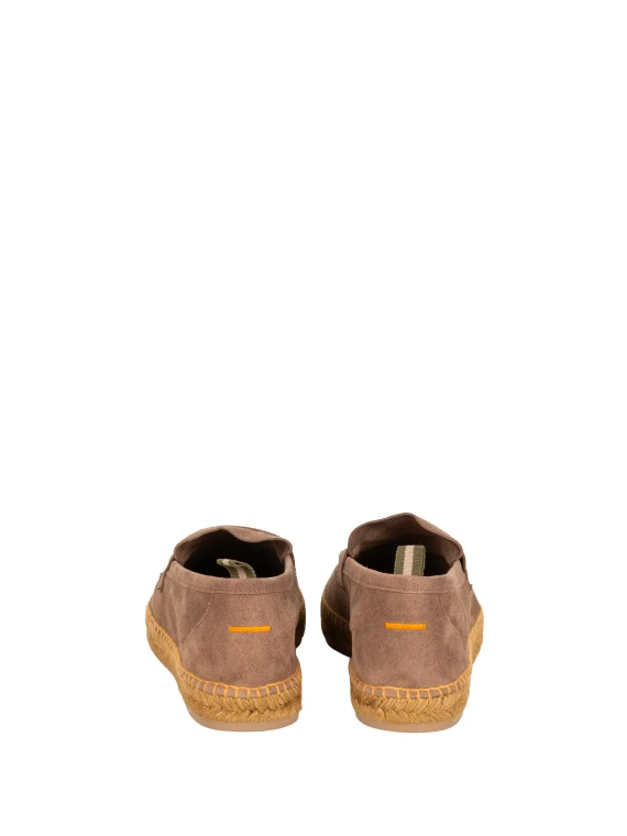 Moccasin-Style Espadrilles with Almond Toe