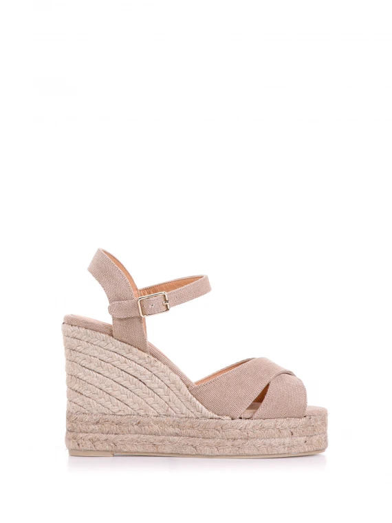 Open Blaudell wedge with strap