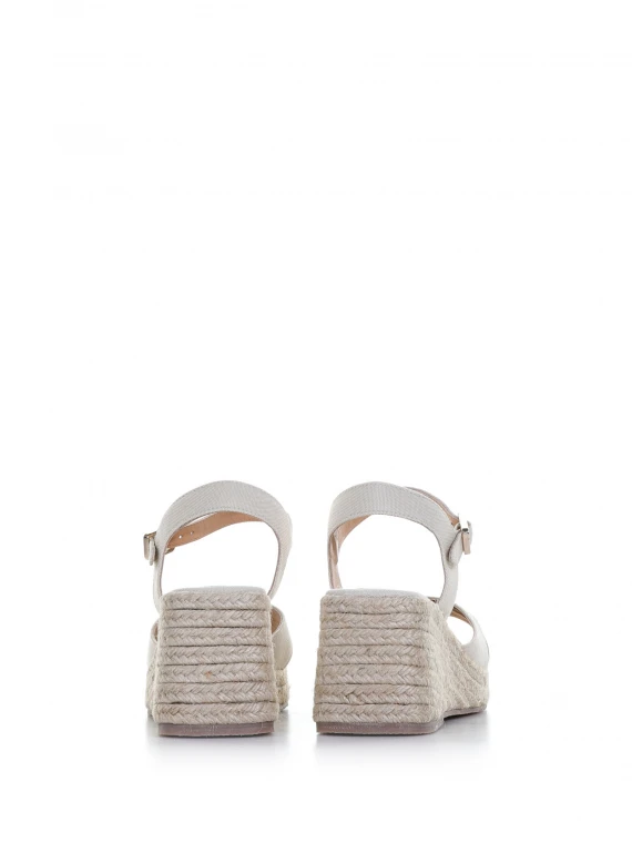 Thea open sandals with buckle
