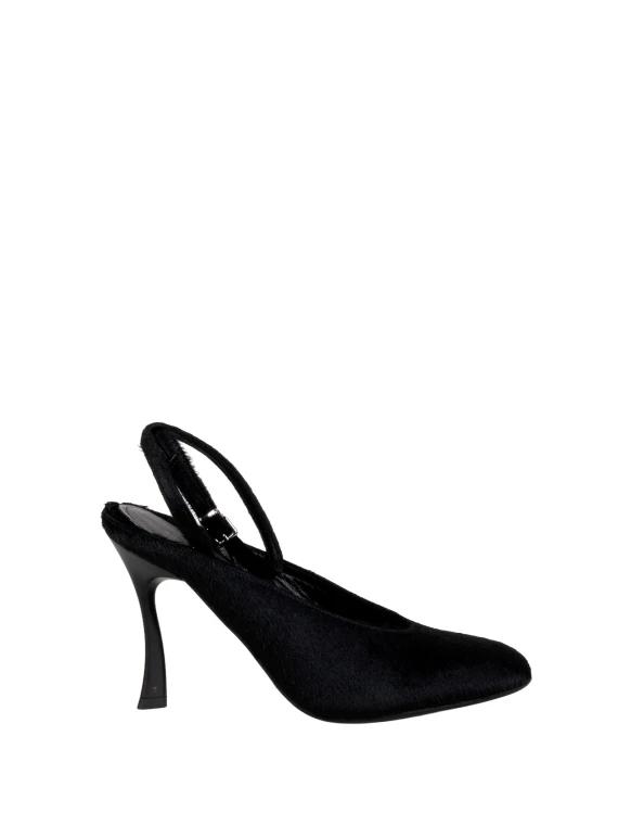 Matte black boots Chantal
