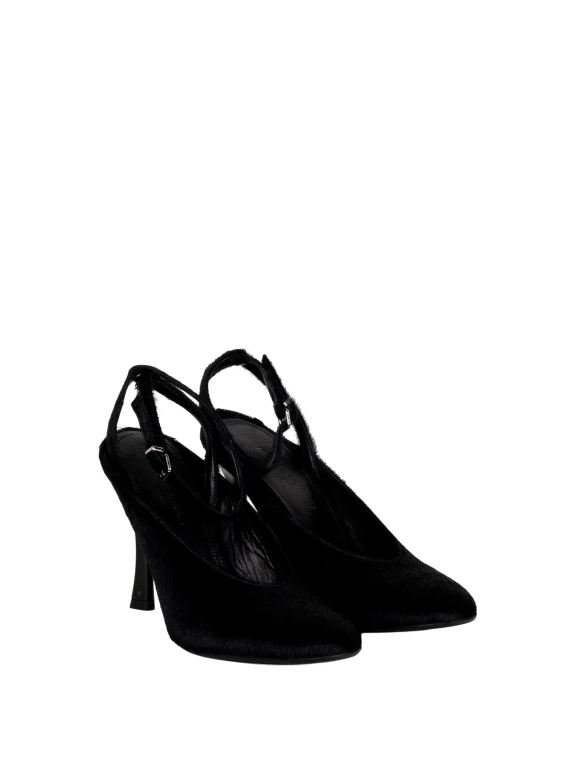 Matte black boots Chantal
