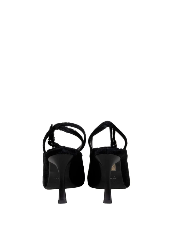 Matte black boots Chantal
