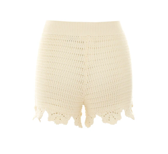 Crochet Knit Shorts