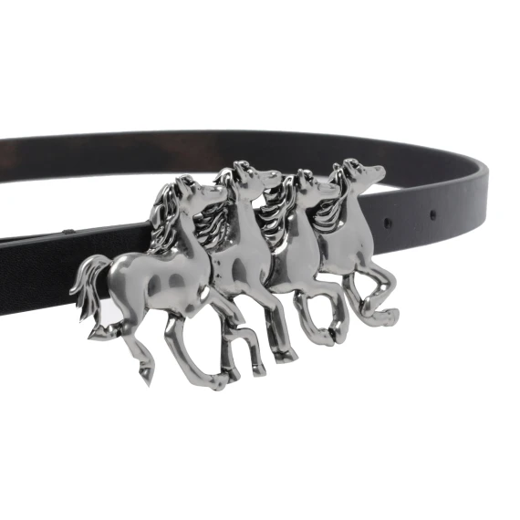 Chloe' Running Horses Belt