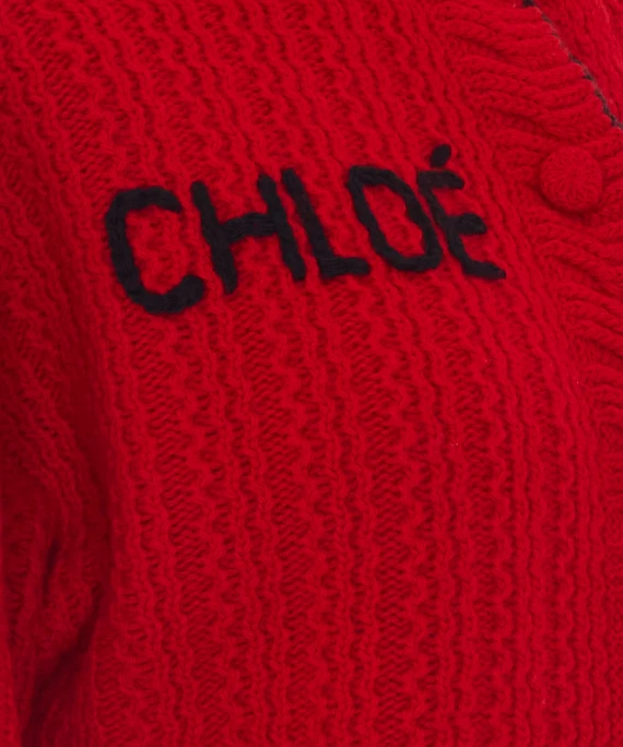 Maglia rossa Chloè