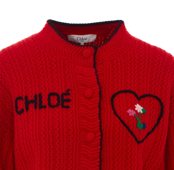 Maglia rossa Chloè