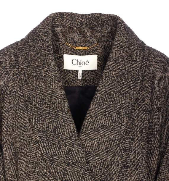 Chloè Giacche Marrone