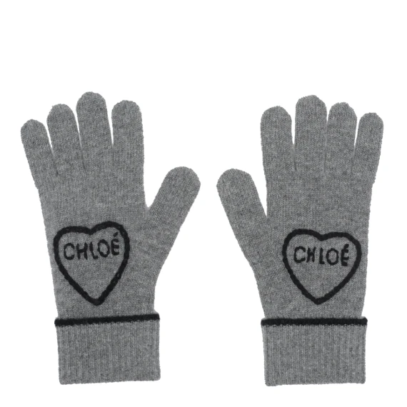 Chloè Guanti Grigio