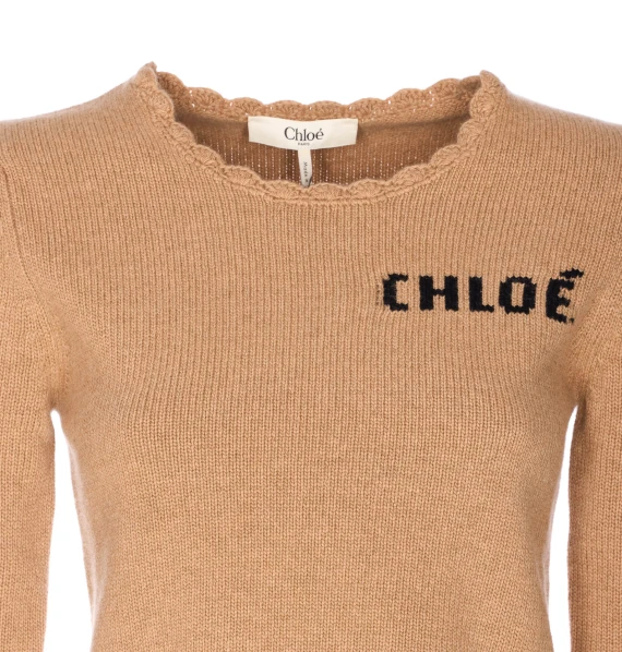 Chloè Maglie Marrone