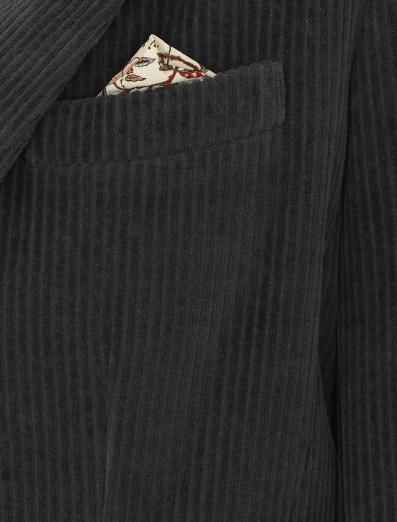 Double Breasted Velvet Jacket