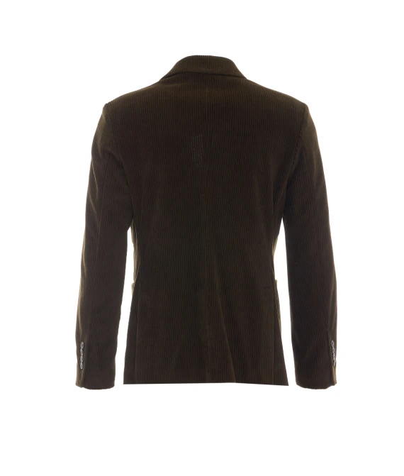 Velvet Double Breasted Jacket