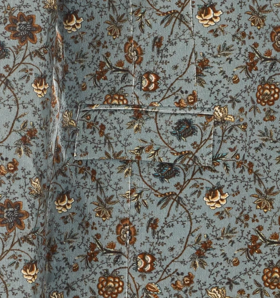 Floral Print Corduroy Jacket Circolo 1901