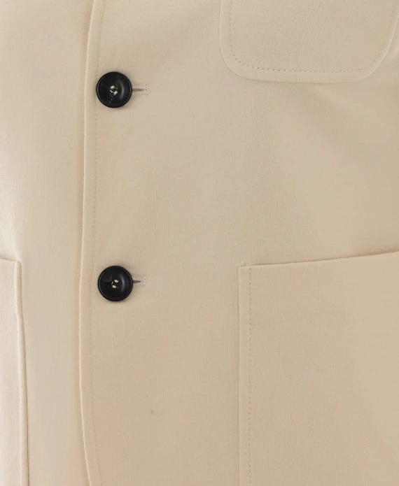 Giacca corta monopetto beige chiaro Circolo 1901