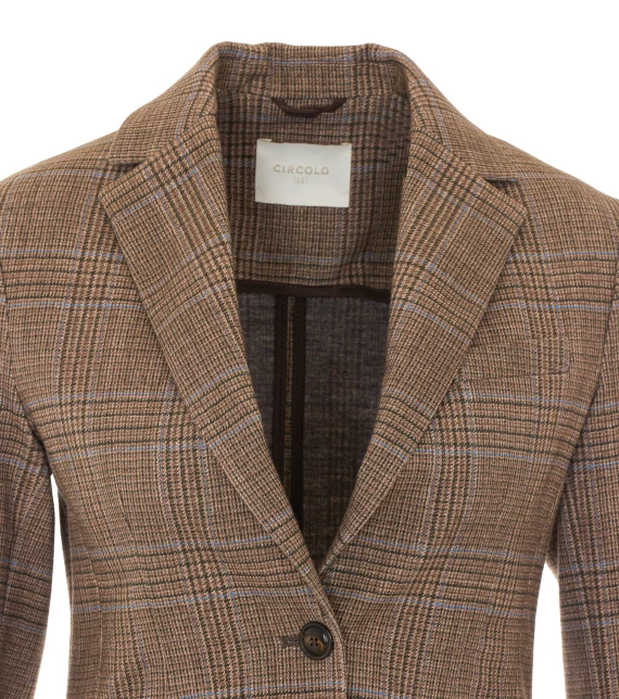 Check jersey jacket Circolo 1901