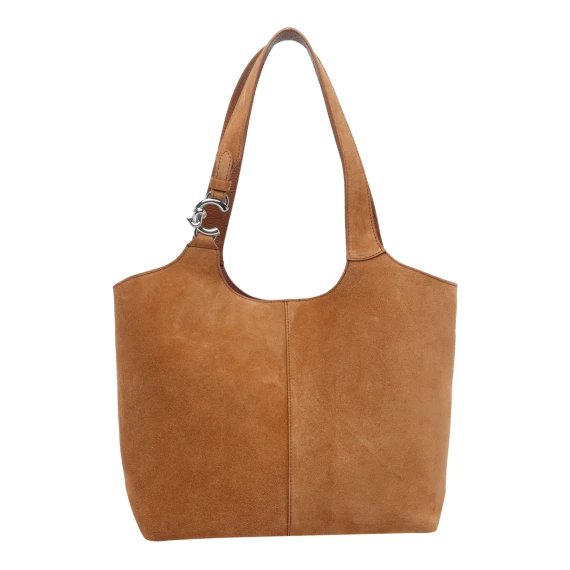 C-Easy Suede Shoulder Bag Small