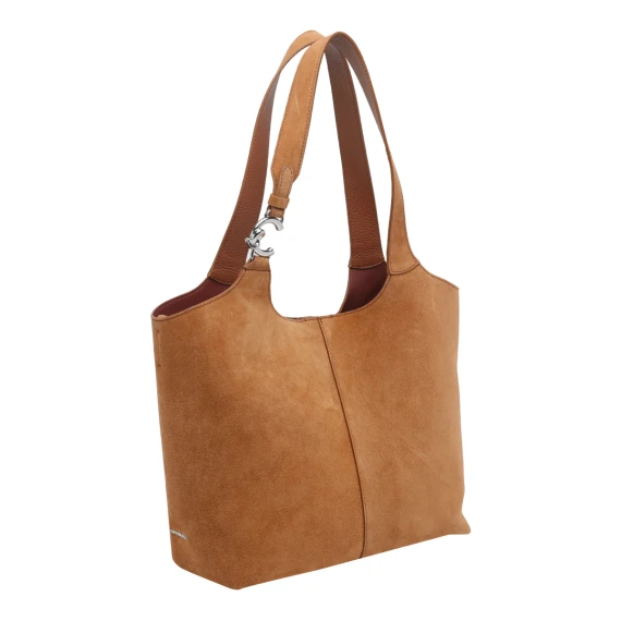 C-Easy Suede Shoulder Bag Small
