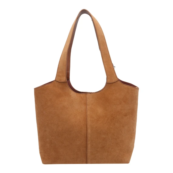 C-Easy Suede Shoulder Bag Small