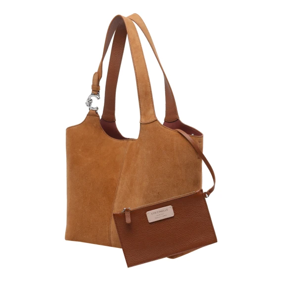 C-Easy Suede Shoulder Bag Small
