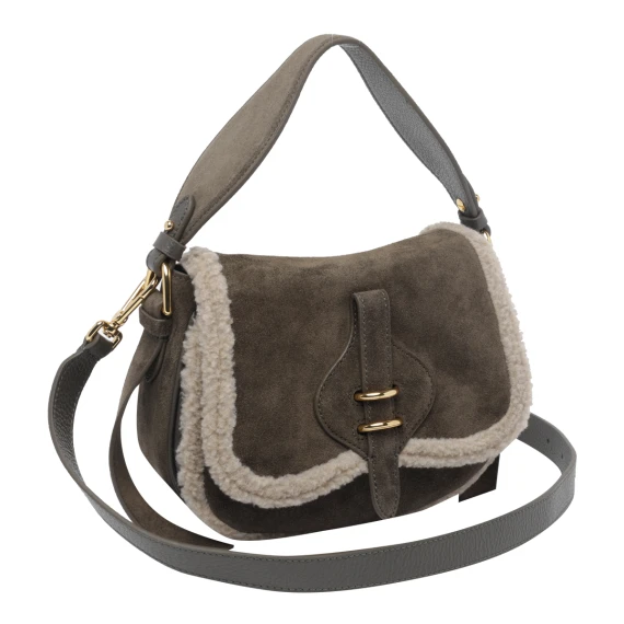 Borsa grigia Coccinelle