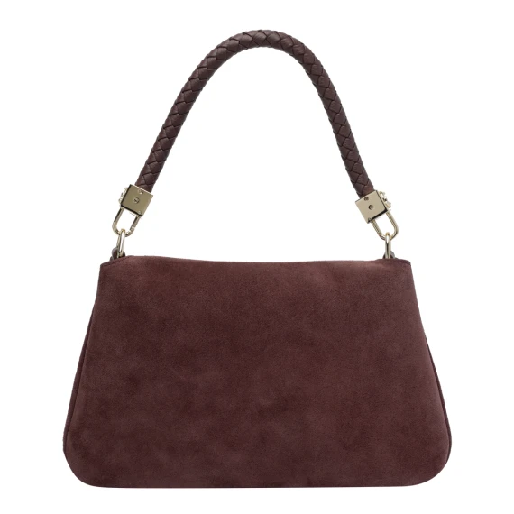 Suede Tiggy Shoulder Bag