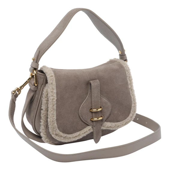 Mavery Suede Crossbody Bag Coccinelle