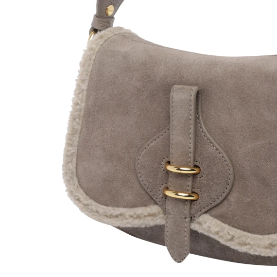 Mavery Suede Crossbody Bag Coccinelle