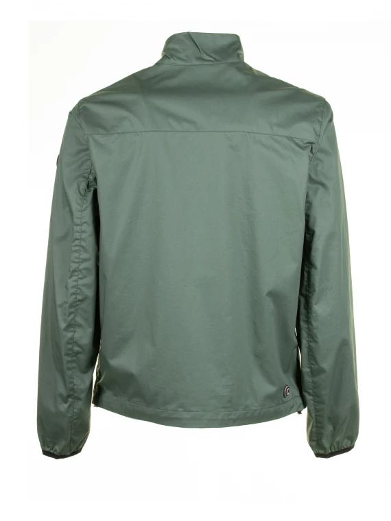 Green cotton twill jacket