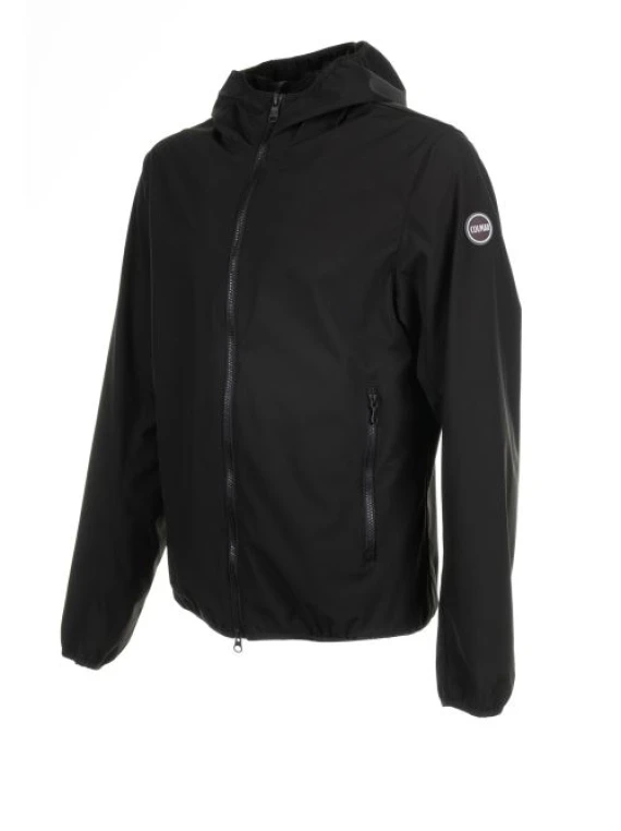 Giacca da uomo con cappuccio in softshell elasticizzato impermeabile