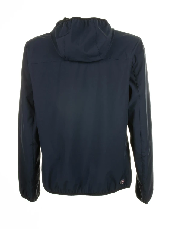 Men's Jacket with Hood in Waterproof Stretch Softshell