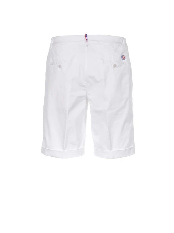 Bermuda In Cotone Bianco