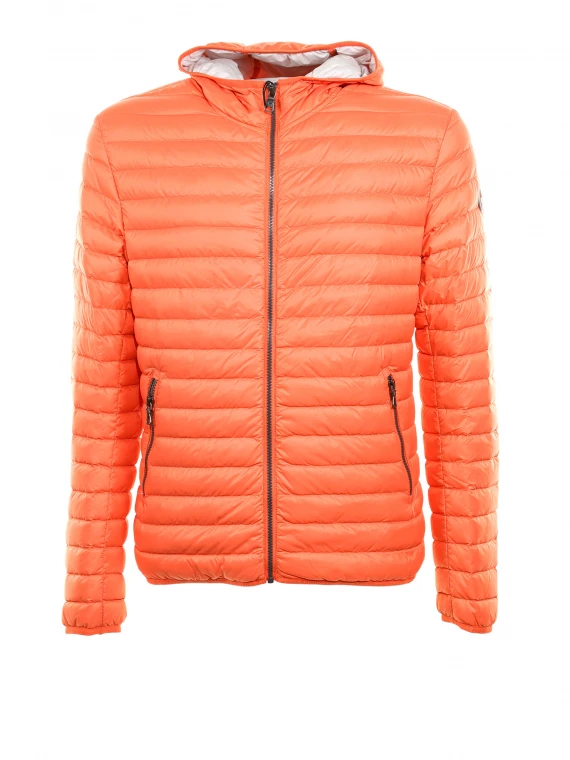 Sports down jacket with hood