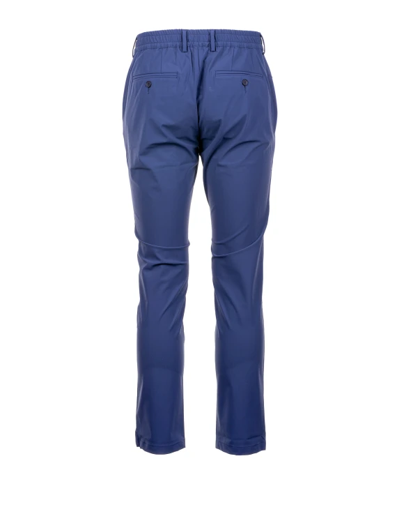 Pantalone blu regular fit