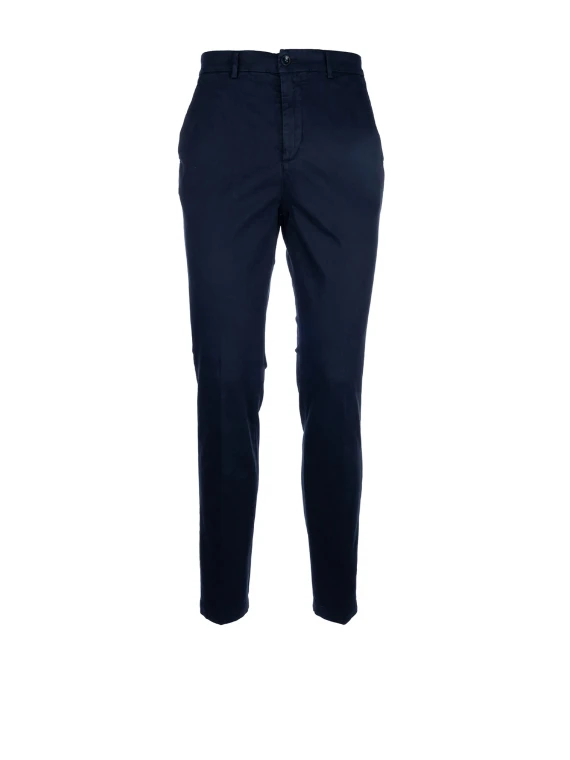 Pantalone blu navy uomo