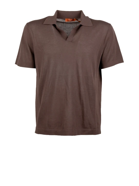 T-shirts and Polos Brown