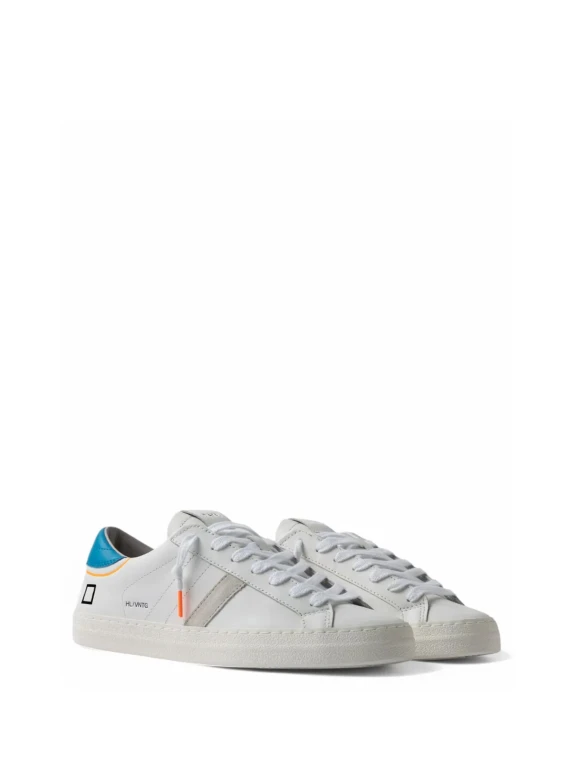 White and light blue Hill Low sneaker